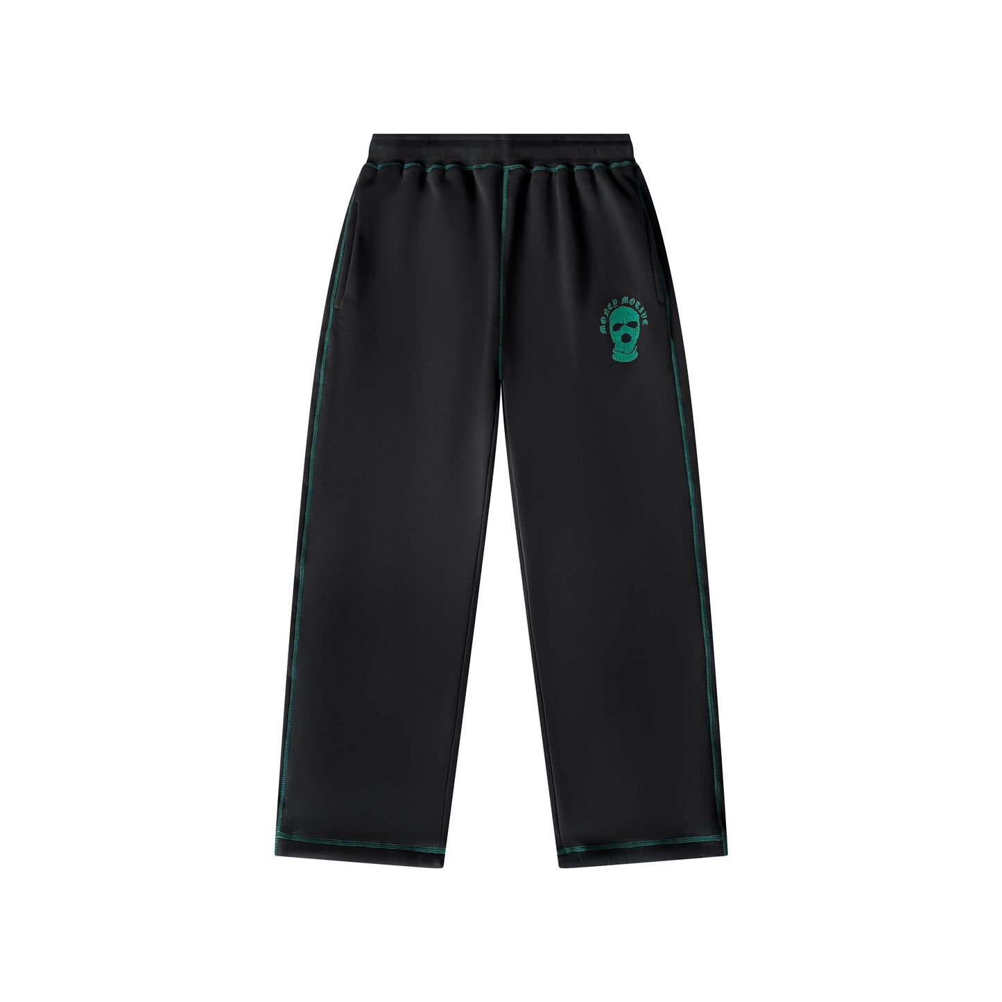 GREEN/ BLACK SWEATPANTS
