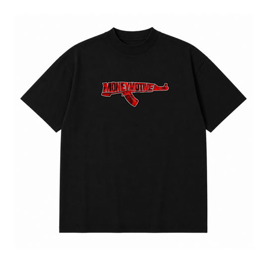 BLACK AK47 TEE
