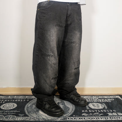 BLACK WASH DENIM