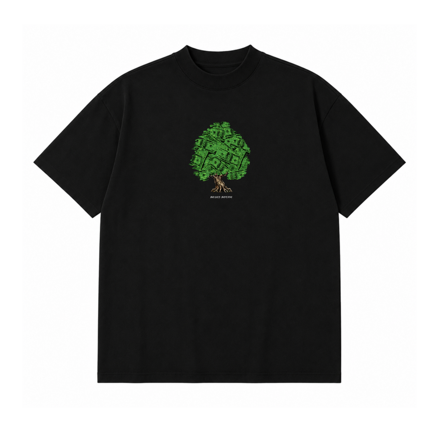 BLACK MONEY TREE TEE